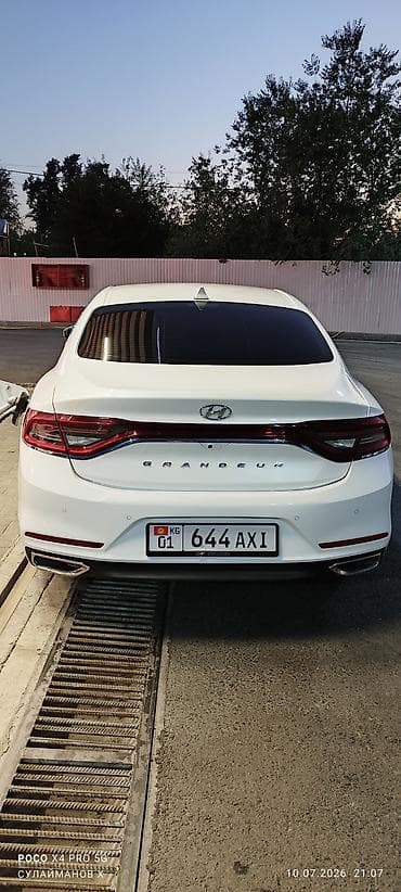 Продажа авто: Hyundai Grandeur: 2019 г., 3 л, Автомат, Газ, Седан — 5