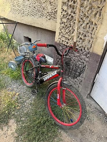 Детский велосипед, 2-колесный, 6 - 9 лет, Для мальчика, Б/у