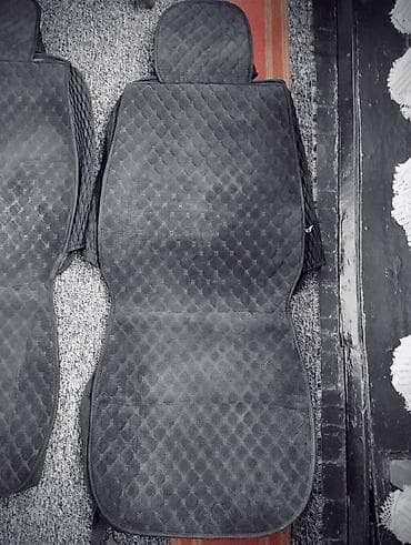 leksus: Чехлы Тканевые, цвет - Черный, Lexus, Б/у, Самовывоз — 10