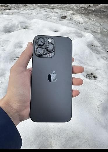 IPhone 16 Pro Max, Б/у, 256 ГБ, Black Titanium, 93 %