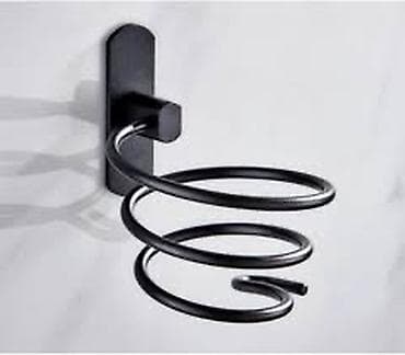 ох: Настенный держатель для фена (спиральный) - Назначение: компактное — 2