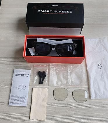 стекла бу: Умные очки SANVNET GS4 MAX — лучшая альтернатива Ray-Ban Meta! Продаю — 2