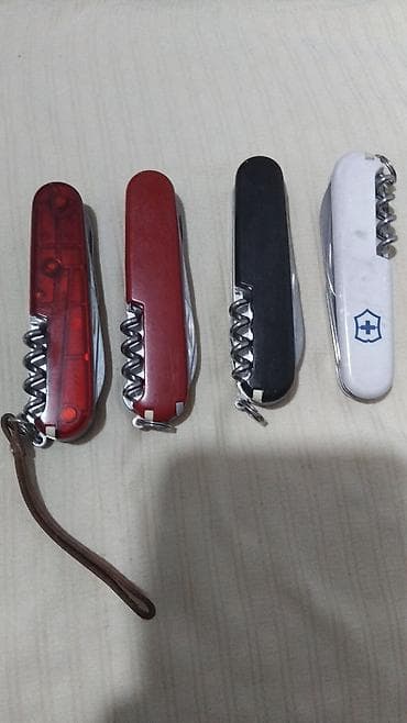 Типография үчүн жабдуулар: Мультитулы-складные ножи (швейцарского типа), набор из 4 штук — 1