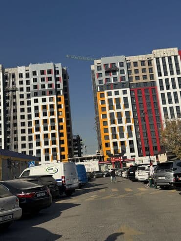 купить квартиру в токмаке кыргызстан: 2 комнаты, 89 м², Элитка, 7 этаж, ПСО (под самоотделку) — 1