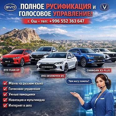Полная русификация и голосовое управление для автомобилей BYD и