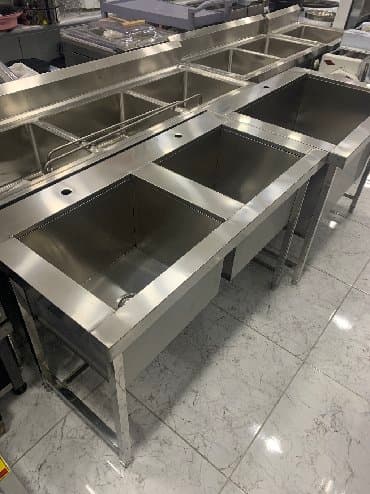 купить бу оборудование для мойки ковров: Мойка для посуды промышленная, котломойка — 1