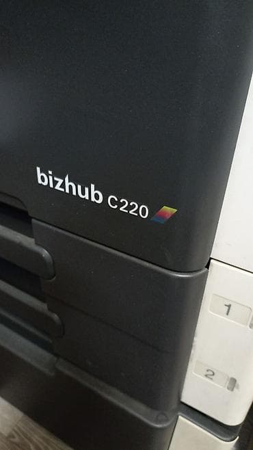 hp laser: МФУ Konica Minolta bizhub C220 + принтер HP LaserJet P4015n Описание — 2