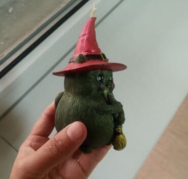 Картины и портреты: Свеча ручной работы из натурального пчелиного воска, и стойких — 4