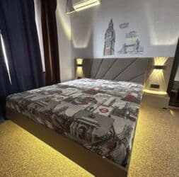 строителный магазин: Мебель на заказ, Спальня, Столешница, Кровать, Тумба — 16