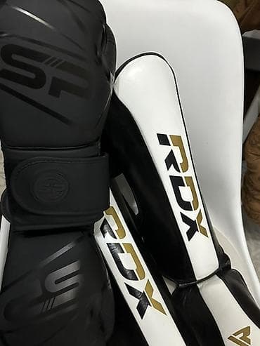 rdx: Боксерский комплект для тренировок - Перчатки SP (черные, матовые) — 5