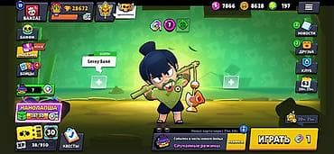 redmi not 13: Игровой аккаунт Brawl Stars 28672 -трофеев 10-легендарных персонажей — 1