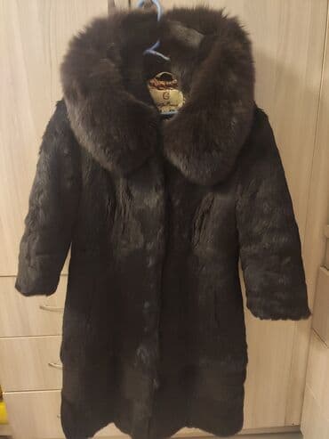 шуба 42 размер: Шуба, Коён, Тизеден, Кытай, Капюшону бар, 2XL — 1