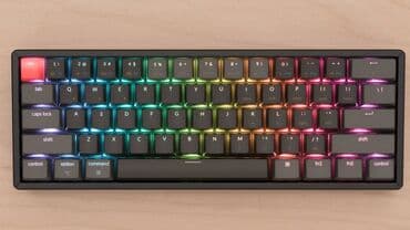 logitech mx keys: Клавиатура, Keychron, Механическая, Bluetooth, Проводное подключение, Размер: 65% — 3