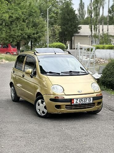 Унаа: Daewoo Matiz: 1998 г., 0.8 л, Кол менен иштөөчү, Бензин, Хетчбек — 1