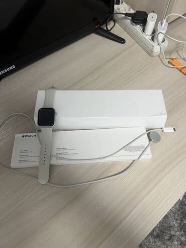тайотта естима: Apple Watch 8 98 АКБ Коробка есть Зарядка есть Состояние отличное — 1