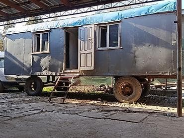 Вагондор: Бытовка/вагончик на колесном шасси - Передвижной вагончик на — 6