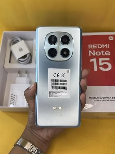 apple display: Redmi, Redmi Note 15, Новый, 128 ГБ, цвет - Голубой, В рассрочку, 2 SIM — 1