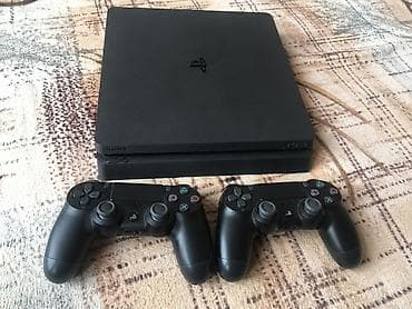 джойстик на ps4: (Прошитая)Игровая приставка Sony PlayStation 4 Slim с двумя — 1