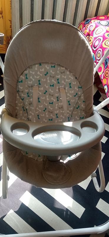 Детские электрические качели с подносом - Рабочий механизм с