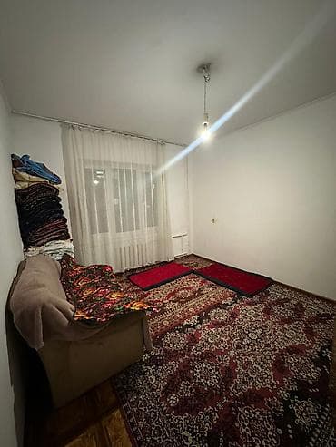 ибраимова: 3 бөлмө, 63 м², 105-серия, 3 кабат, Эски ремонт — 3