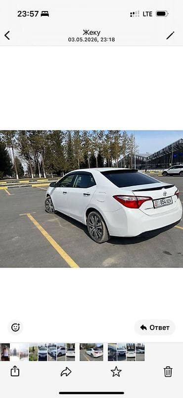 Toyota: Toyota Corolla: 2016 г., 1.8 л, Автомат, Бензин, Седан — 8