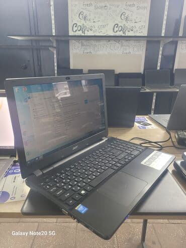 Электронные книги: Ноутбук, Acer, 4 ГБ ОЗУ, Intel Pentium, 15.6 ", Б/у, Для несложных задач, память SSD — 3