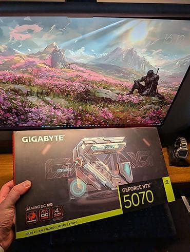 Комплектующие для ПК: Видеокарта для ПК, Новый, Gigabyte, GeForce RTX, 12 ГБ — 1