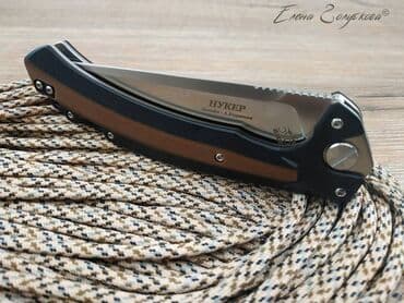 прибор ночного видения для охоты бу: Складной нож Нукер от НОКС, сталь D2, рукоять из G10 Туристические — 3