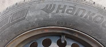 14 r: Колеса в сборе 175 / 65 / R 14, Всесезонная, Б/у, Запаска, Легковые, Железные, отверстий - 4 — 4