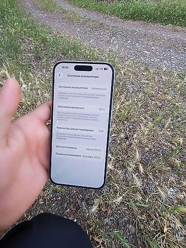 attack shark x3: IPhone 15 Pro, 256 ГБ, Серебристый, 86 % — 6