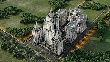 улан кв: 2 комнаты, 78 м², Элитка, 6 этаж, Готовая ПСО (под самоотделку) — 3