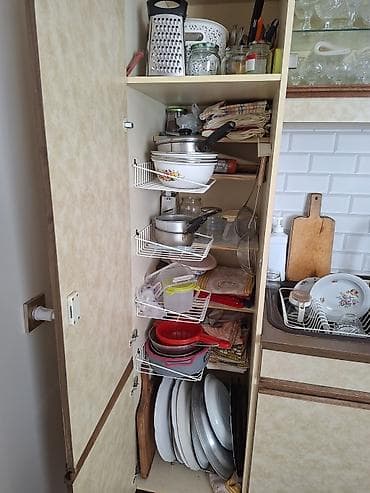 Үй жана бакча: Ашкана гарнитуру, түсү - Саргыч боз — 5