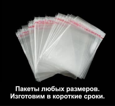 пищевые контейнеры бишкек: Изготовление пакетов из полиэтилена . Оптовые цены. Завод — 16