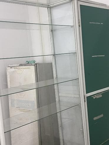 габариты: Торговые витрины/прилавки стеклянные, модульная линия. - Конструкция — 4