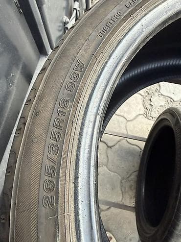 Шины 265 / 35 / R 18, Лето, Б/у, Комплект, Легковые, Япония, Bridgestone — 5