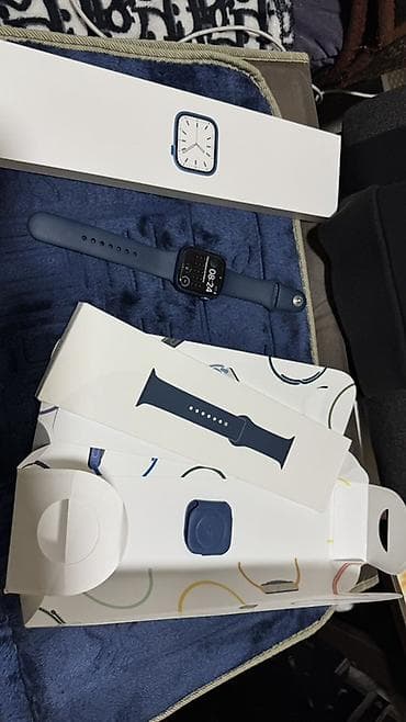 gps маяк для животных: Apple Watch Series 7 GPS, 45 мм — алюминий (цвет Blue) с силиконовым — 1