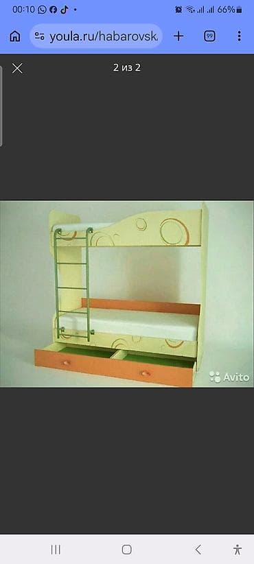 двухспальние кровати: СРОЧНО! Продается детская/подростковая кровать с бортиками и ярким — 7