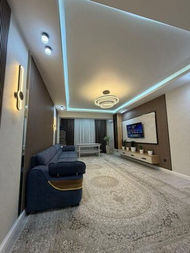 бишкеке 3комнатный квартиру: 3 комнаты, 100 м², Элитка, 4 этаж, Дизайнерский ремонт — 3