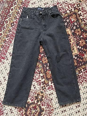 Джинсы: Мужские джинсы, M, Polo Ralph Lauren, Б/у, цвет - Черный, Платная доставка — 1