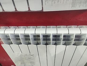 Үй жана бакча: Алюминиевый секционный радиатор отопления, 10 секций - Материал — 3