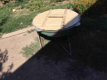 Аренда казан 100литров нов стройка Ак ордо суткасы 400 с крышка