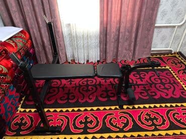 тренажеры для дома бишкек: FAMILY SPORT Цена 15000с Лежак со стойкой Профессиональный Цена — 1