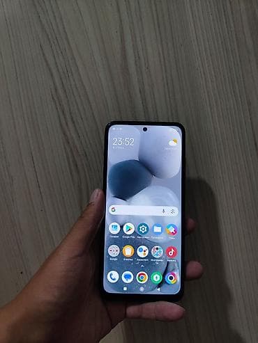 купить диктофон: Poco M5s, Б/у, 128 ГБ, цвет - Голубой, 1 SIM, 2 SIM — 2