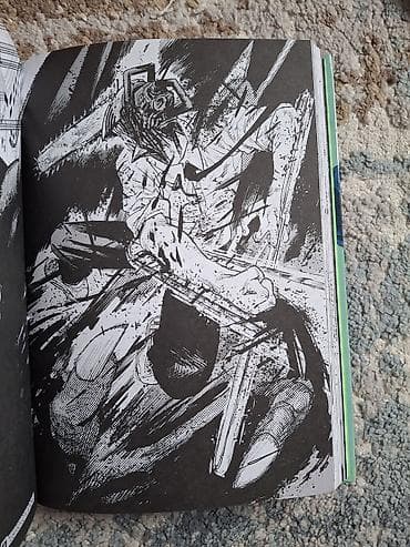 Китептер жана журналдар: Манга «Человек-бензопила» (Chainsaw Man) — Том 1 и том 2 Автор: Тацуки — 4