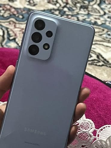 death stranding: Смартфон Samsung Galaxy A-серии (голубой цвет корпуса) - Экран с — 1