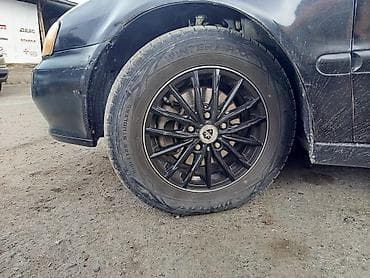 алмаша: Дөңгөлөктөр монтажда 205 / 60 / R 15, Кыш, Колдонулган, Комплект, Жеңил унаалар, Куйма, тешиктери - 5 — 2