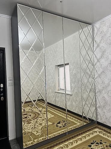 Шифоньерлер, кийидер үчүн шкафтар: Шифоньерлер, кийидер үчүн шкафтар, Колдонулган, Түз, ЛДСП — 3