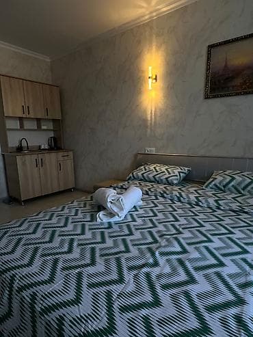 квартира кор завод: 1 комната, Люкс, элитка, Шоро завод, Душевая кабина, Постельное белье, Кондиционер — 4