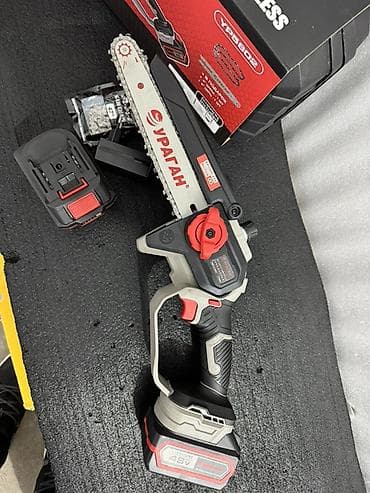 Генераторы: Мини-пила Новый, Аккумуляторная, Ураган, Цепная, Платная доставка — 6