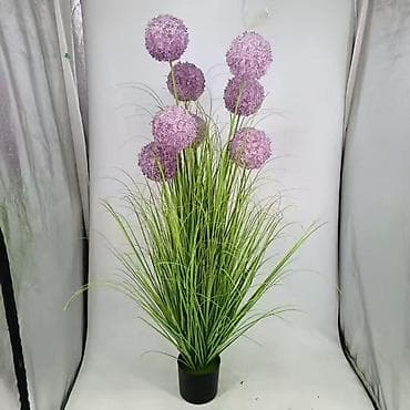 Искусственное напольное растение в кашпо — декоративная композиция с — 1